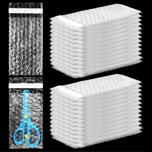 Other - Self-Sealing Bubble Cushion Bags – 3” x 5” | Set of 25